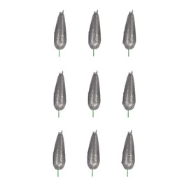 PRO FILSTAR Inline Olivette Fishing Lead Set 9 x 1.5 g - Lead Weights - Dropshot Lead - Fishing Lead Set - Lead Fishing - Fishing Weights - Fishing Drop Shot Lead - Fishing Accessories - Scrap Lead -