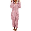 MUMUBREAL Womens Fleece Onesies Pajamas Jumpsuit Warm Sherpa Romper Sleepwear