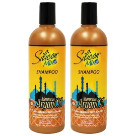 Silicon Mix Moroccan Argan Oil Shampoo 16oz (2pack)