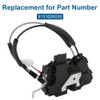 WMPHE Front Left Door Lock Latch Actuator, Metal Door Latch