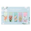 Monolike Magnetic Bookmarks Flower for You Ver.2, Set of 5
