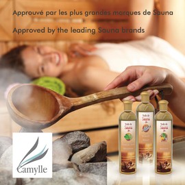 Camylle - Sauna Infusion Cedar/Litsea - Excellent Sauna Infusion Made from High Quality and Natural Essential Oils - Stimulates Socializing with Woody and Fruity Aromas - 250ml