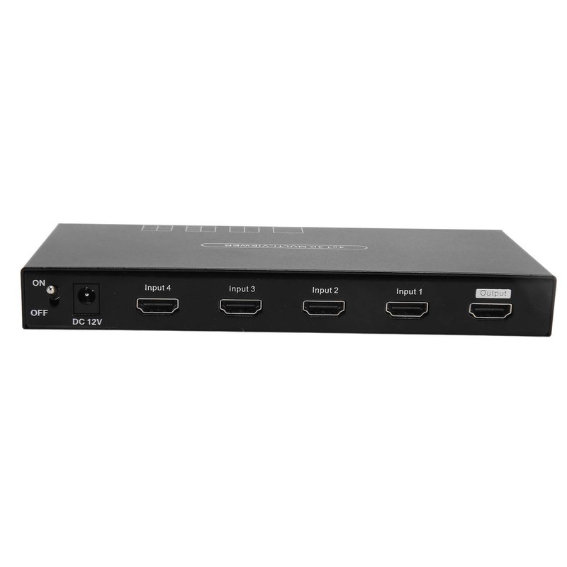 HD Multimedia Interface Multi Viewer Switch 4 Channel 4K HD