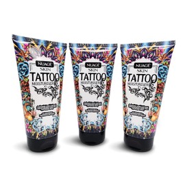 Nuage Skin Tattoo Moisturiser and Aftercare Lotion, Colour Enhancement Tattoo Cream, Pack of 3, 150 ml