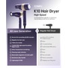 CONFU Hair Dryer, Ionic Hair Dryer for Curly Hair with