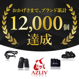 AZLIV (アズリブ) ニースリーブ ニーサポーター 膝サポーター 7mm 筋トレ 筋力トレーニング スクワット ウエイトトレーニング ジム (黒, M)