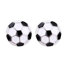 Soccer Earrings for Women, Football Soccer Stud Earrings Lightweight Stylish Sports Earring Jewelry Game Day Gift for Football Players Lovers Fans Mom Accessories