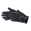 PFIFF Riding Leather Glove, Black, X-Small