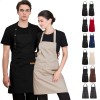 2pcs Delantal Cocina Chef Delantal Multiusos Ajustable