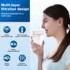 Jabrissi W10295370A Water Filter for Whirlpool Refrigerator Replacement Compatible with