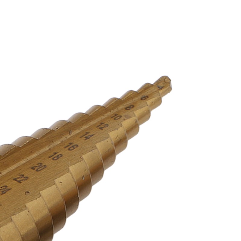 6PCS Set Step Drill Bit Set Steel 4‑12 4‑20 4‑32mm