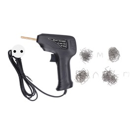Plastic Welding Torch with Staple Robust Practical Bumper Repair Stapler Plastic Welder Gun Kit EU Plug 200-240V Black