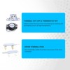 WED6620HC0 WED8000DW4 Dryer Heating Element Kit for Whirlpool Cabrio Duet