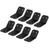 Fanmao 8-Pack 45 Degree Angle Brackets for 6x6 Nominal Posts,