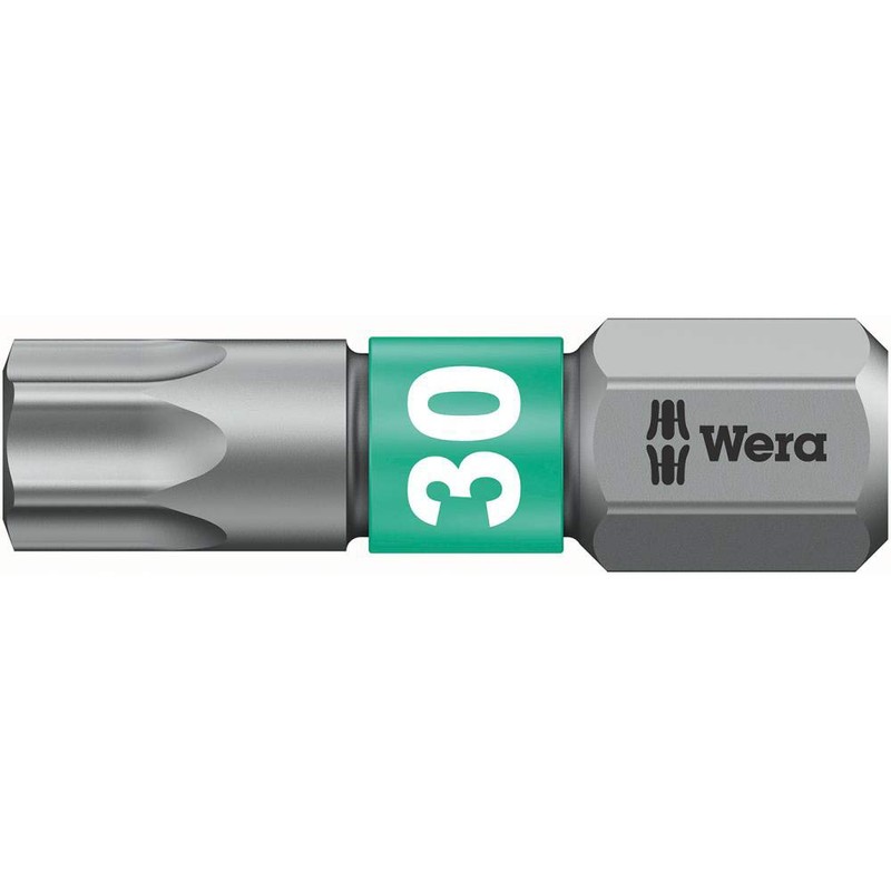 Wera 867/1 BTZ Torx BiTorsion TX30 Bit 25mm Pack 10