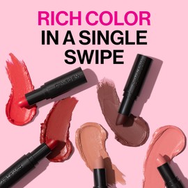 wet n wild wet n wild Mega Last Matte Lip Color, Semi Matte Hyaluronic Acid Infused, Long Lasting Full Coverage for a Nourishing Pout, Cruelty-Free & Vegan - Skin-ny Dipping