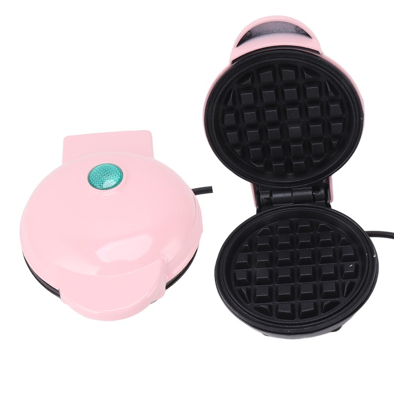 Mini Waffle Maker Stick Proof Double Sided Round Multifunctional Breakfast
