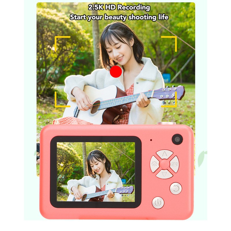 2.5K HD Selfie Camera 8 Times Zoom Automatic Light Sensitivity