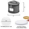 2 Pack 6" Small Plate Storage Case - China Storage