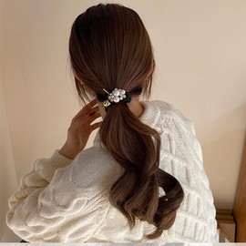 FASELE Hair Ties, Fine Scrunchies, Stylish Elegant Hair Accessories, Simple Satin, Forest Girl, Elegant Sophistication, Hair Ornament, Women, High Elasticity, Fashionable, Daily, Commute, Gift
