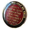 2 Year AA Medallion Metallic Black Founders Tri-Plate Sobriety Chip