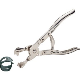 Hazet 192 mm Hose Clamp Pliers - Silver