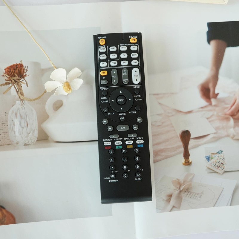 Replacement Remote Control for Onkyo RC-738M TX-ST876S RC-740M TX-SR577 TX-NR1007