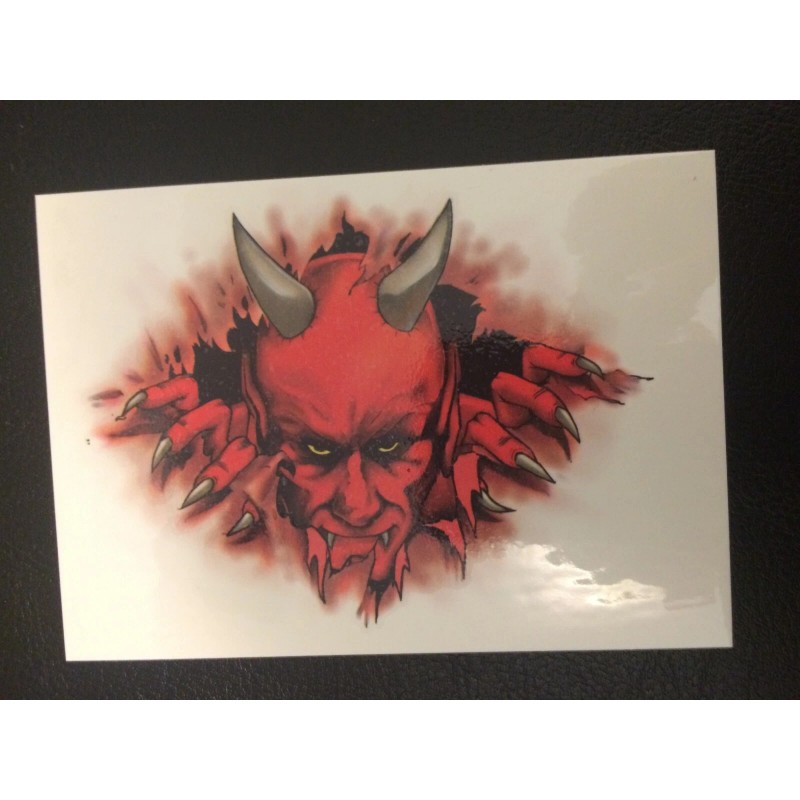 Unbranded Flesh Tattoos Set of 10 Temporary Tattoos Terror Horror