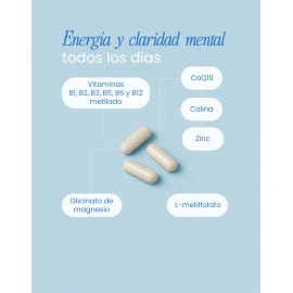 Complejo B Activo (l-metilfolato + Metilcobalamina) Con Coq1