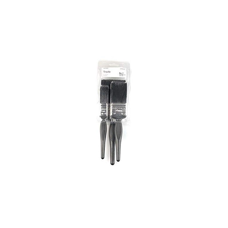 Multi Purpose DULUX Trade Quality Paint Brushes, Pack of 3