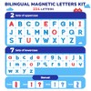 JoyCat Bilingual Magnetic Letters Kit 255 Pcs – Spanish &