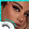 Individual Eyelashes, 3D Effect, 100D DIY Cluster Eyelashes, 0.07 D