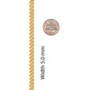 LIFETIME JEWELRY Miami Curb Square Cut Cuban Link Chain Necklaces