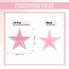 sourcing map 16Pcs Iron on Star Patches, Sew on Star