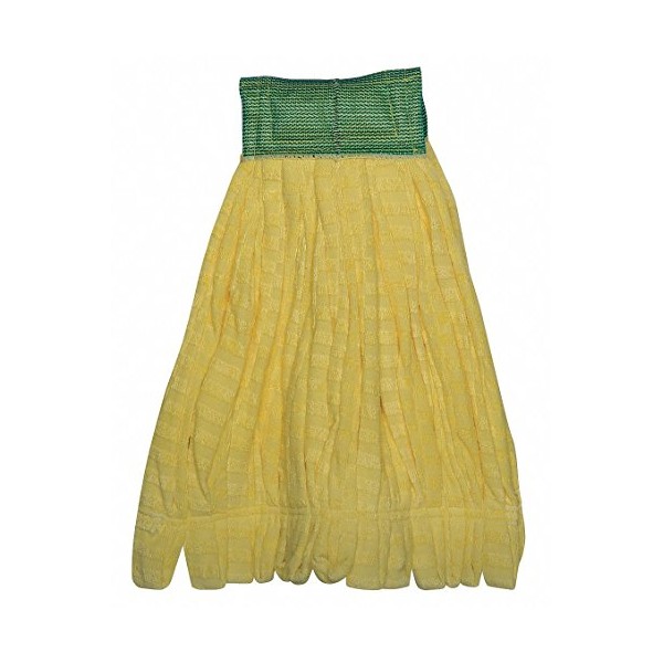 Tough Guy Wet Mop,Yellow,Microfiber 6PVY5 - 1 Each