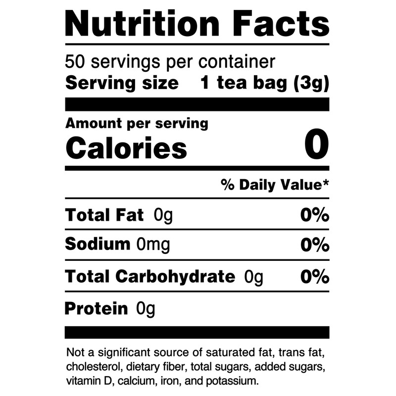 FullChea - Chicory Root Tea, 50 Teabags - Pure Chicory
