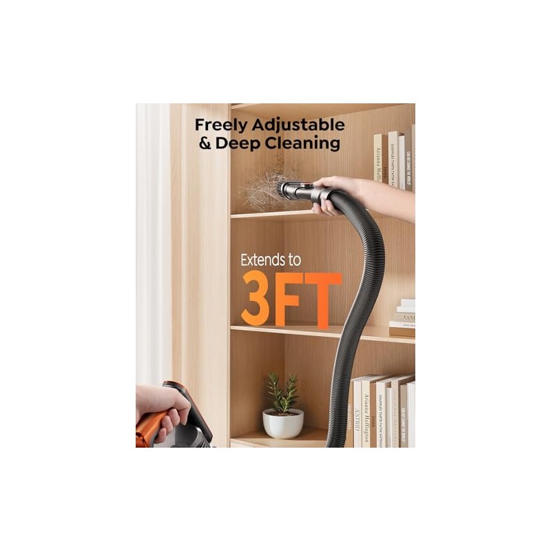 Replacement Detachable Hose Compatible with V9 Cordless Vacuum Cleaner, Up