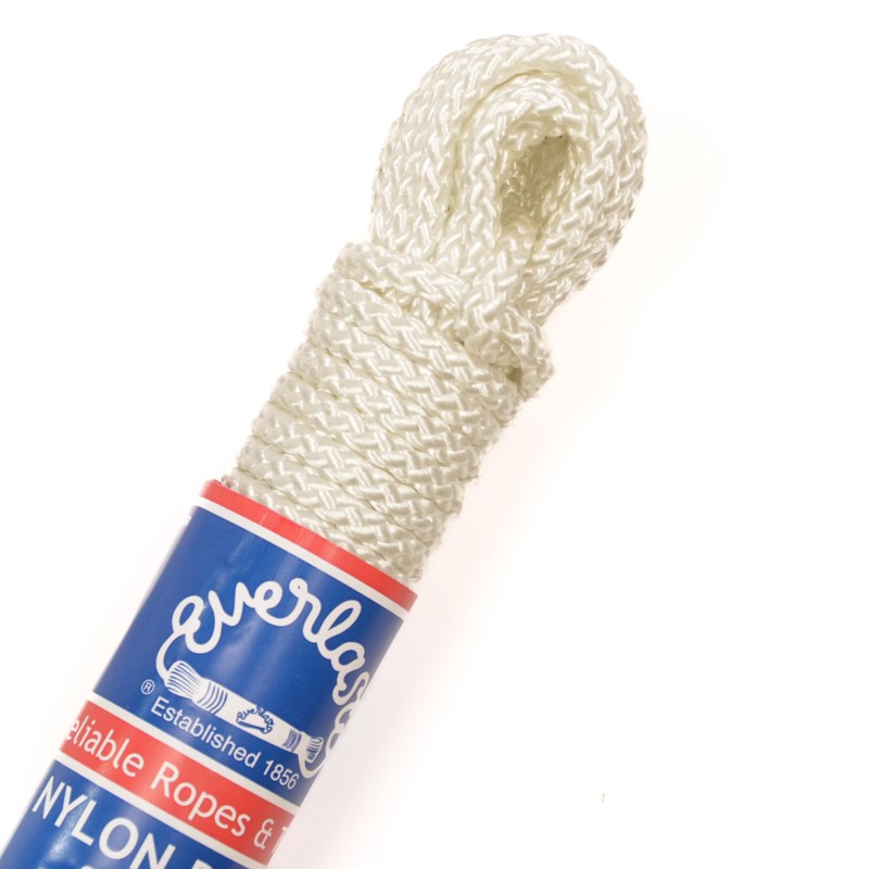Everlasto Plaited Nylon Sash Cord Pulley Line Rope with Strong