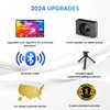 Projector with Bluetooth 2024 Upgraded by IOLIEO Full HD 1080P