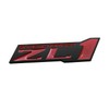 2pcs ZL1 Supercharged Emblem Engine Hood Badge Decal Replacement for