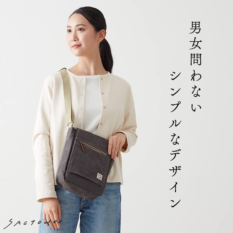 Hanpu Kobo Shoulder Bag [Shoulder Bag, Men's, Women's, Canvas, Shoulder