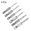 sourcing map 6pcs Magnetic Triangle Screwdriver Bits TA18 TA20 TA23