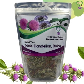 Te Desintoxicar Higado Graso Té Herbal Te Cardo Mariano 150