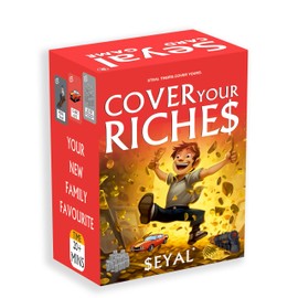 Cover Your Riches: A Fast-Paced Strategy Card Game – Fun for Friends & Family! - Seyal Card Game