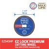 Dremel Max Life EZ545HP 1-1/2" (38.1mm) High Performance Diamond Wheel,