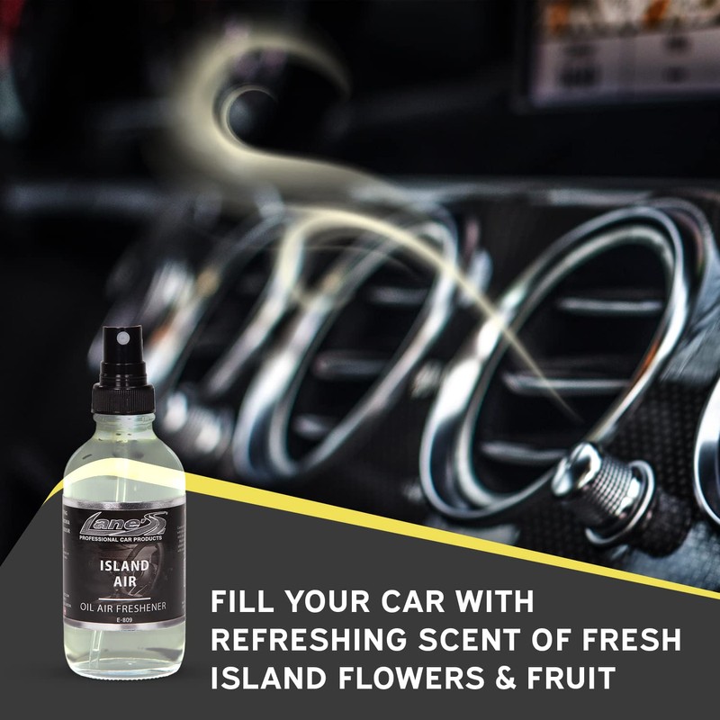 Lane's Car Products Island Air Car Air Freshener, Safe &