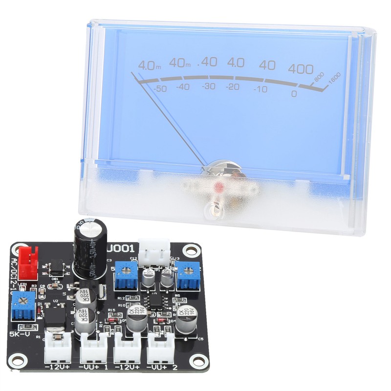 TS-DB105-W VU Meter with White Backlight Driver Board Audio Power