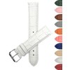 Bandini 14mm Womens Italian Leather Watch Band Strap - White