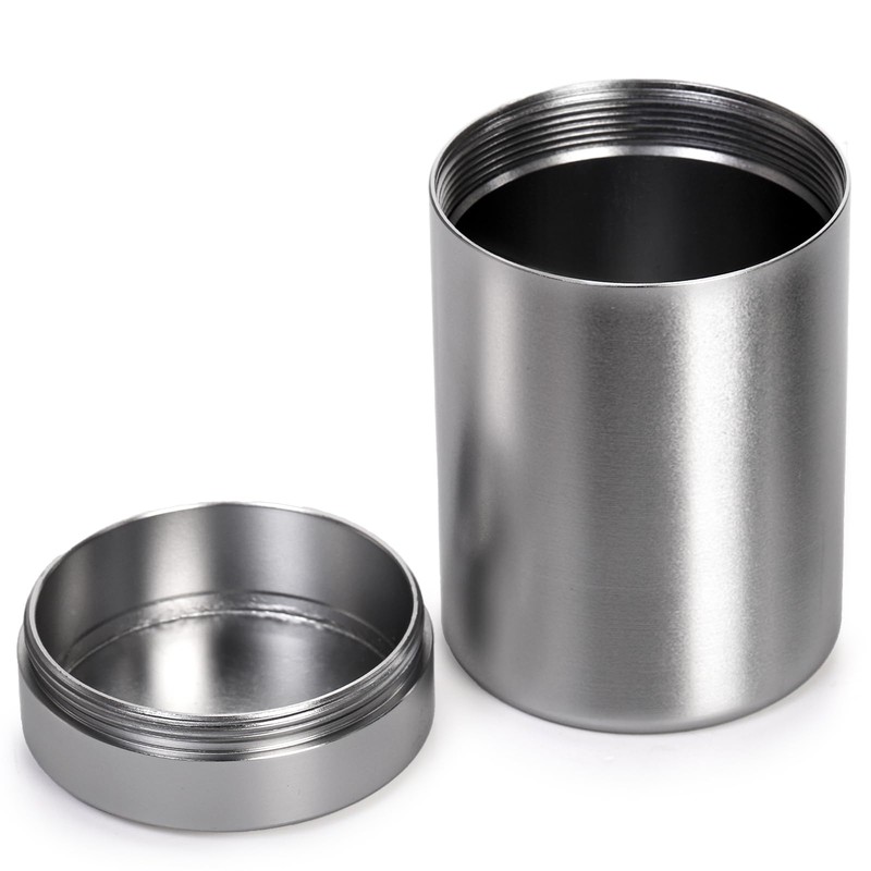 Yesland 8 Pack Smell Proof Containers, 1.7 oz Aluminum Storage