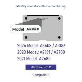 Decal Skin Compatible with 2024~2021 MacBook Pro 16 inch (Model A3403 A3186 A2991 A2780 A2485) - Protective and Decorative Laptop Skin Decal Sticker, Anti-Scratch Vinly Wrap [Wood Texture 2]